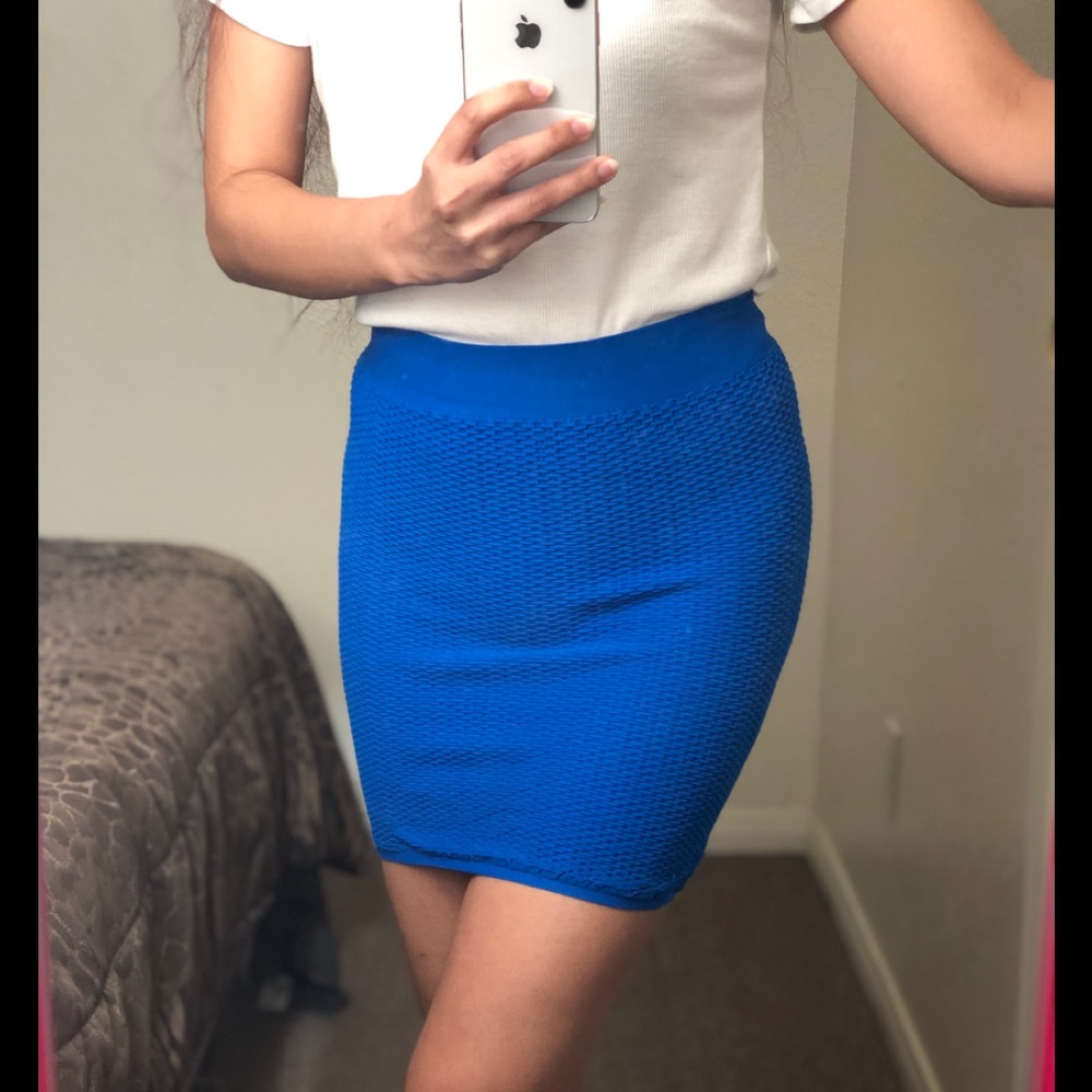 Blue Tanco pencil skirts for women